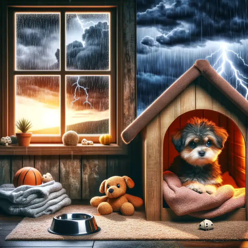 Sensibilité météorologique chez le chien